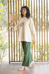 Ivory Bloom - Bottle Green