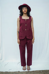 Ledger Series - Maroon