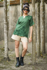 Meadow Drift - Emerald Green