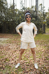 Lattice Shorts Set
