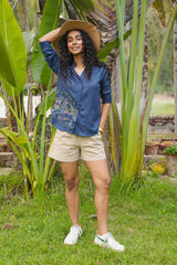 Nomad Trails Shirt - Navy Blue