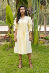 Smocking Dress Series - Butter Yellow