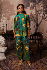 Emerald Monkey Hemp Printed Co-ord Set