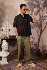 Midnight Classic Men’s Hemp Shirt