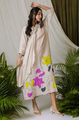 Dove Garden Scarf Dress