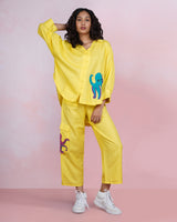 Seafarer Co-ord – Lemon Yellow